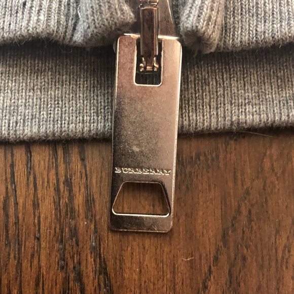 Burberry Zip Hooded Sweatshirt - Picture 8 of 10